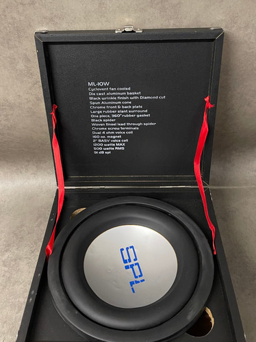 Spl 10w subwoofer 500w - spl, ml-10w