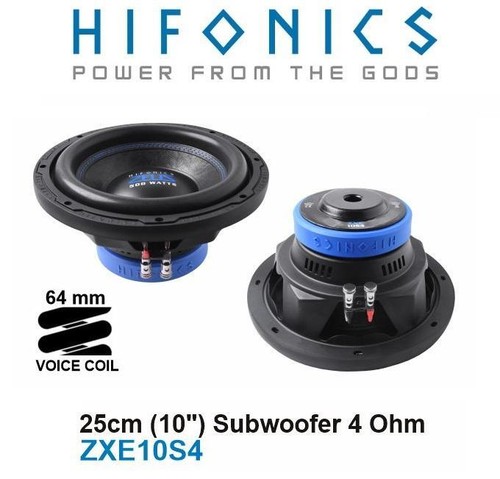 Hifonics zxe10s4 subwoofer - hifonics, 25