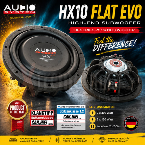 Ware audio system hx10 - system, flat