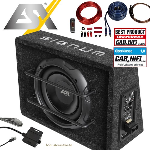 Esx 450 watt aktiv subwoofer - esx,
