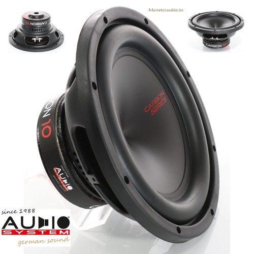 Audio system carbon 25cm - carbon, 10